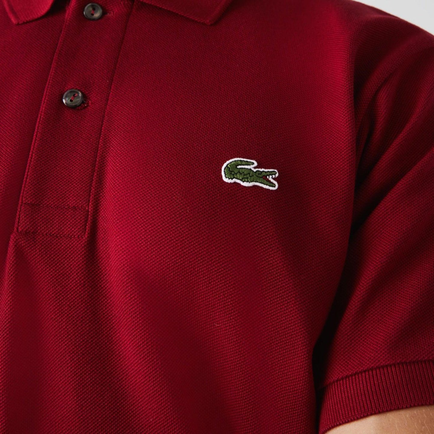 Lacoste Camisero Burdeos - Store In Perú