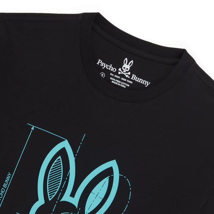 Camiseta Psycho Bunny Depoe Graphic - Brands Store