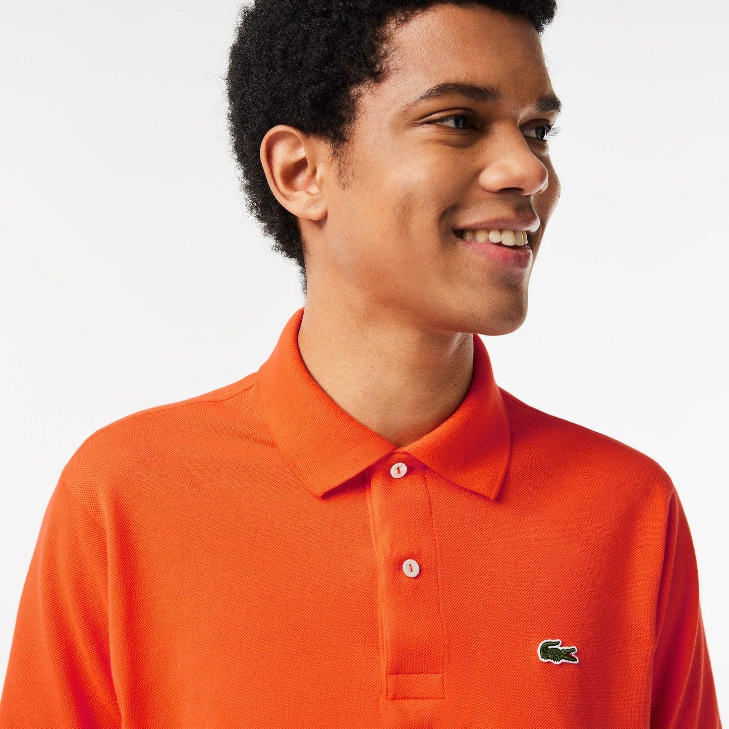 Lacoste Camisero Naranja - Store In Perú