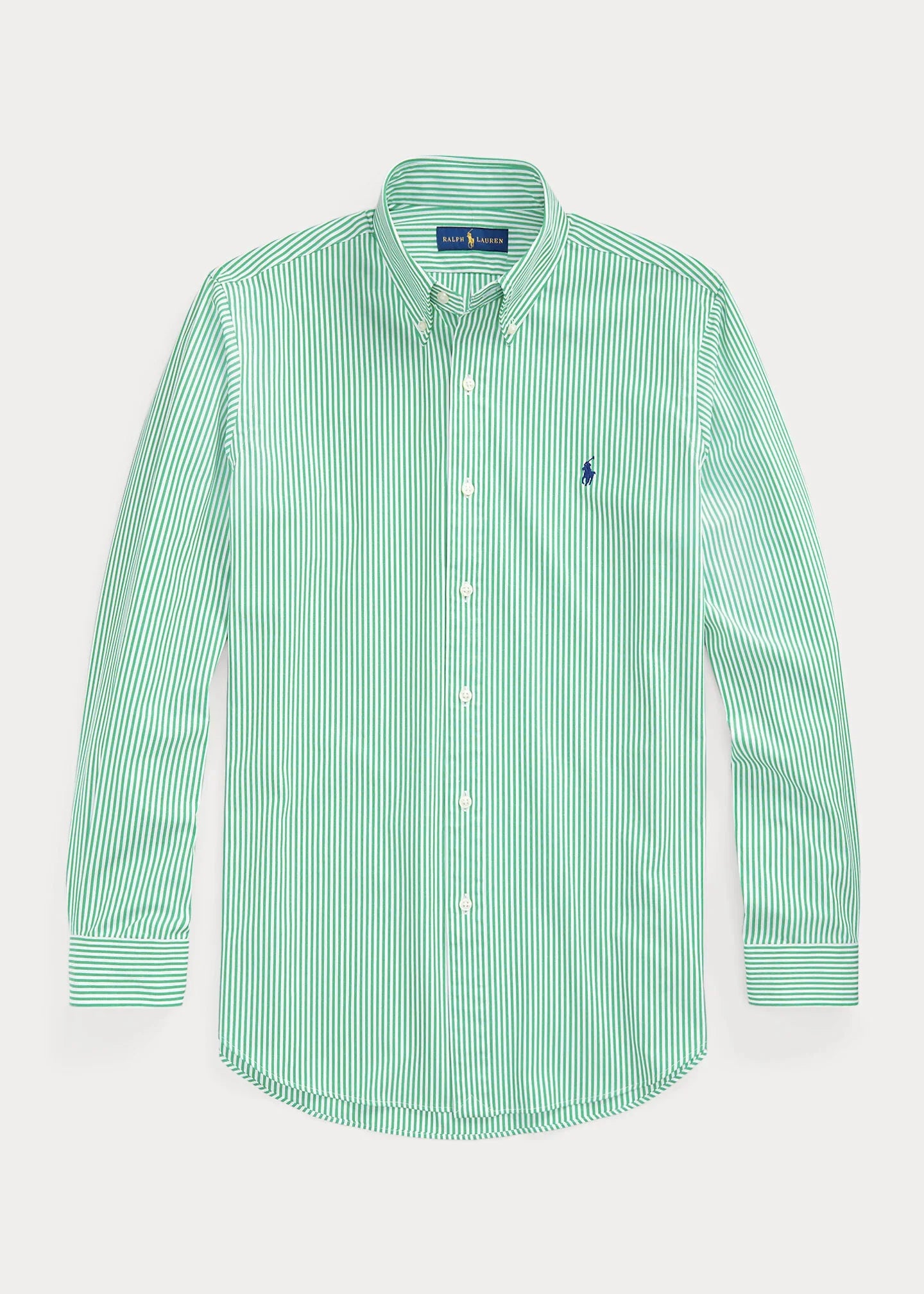 Camisa Polo Ralph Lauren Rayas Verde