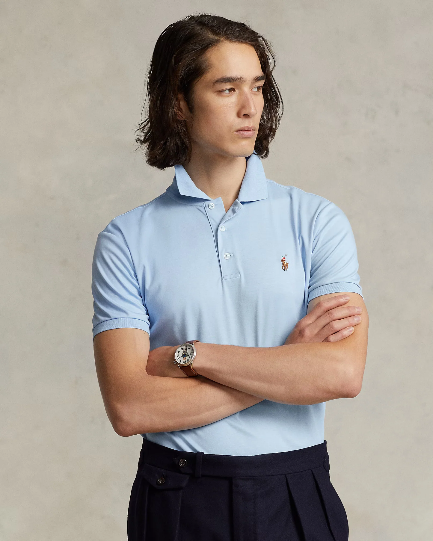 Polo Ralph Lauren Soft Cotton Celeste