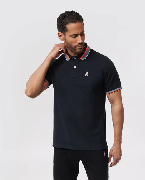 Camisero Psycho Bunny Manteno Negro - Store In Perú