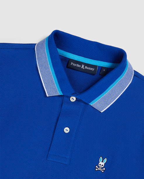 Camisero Psycho Bunny Manteno Azul - Store In Perú