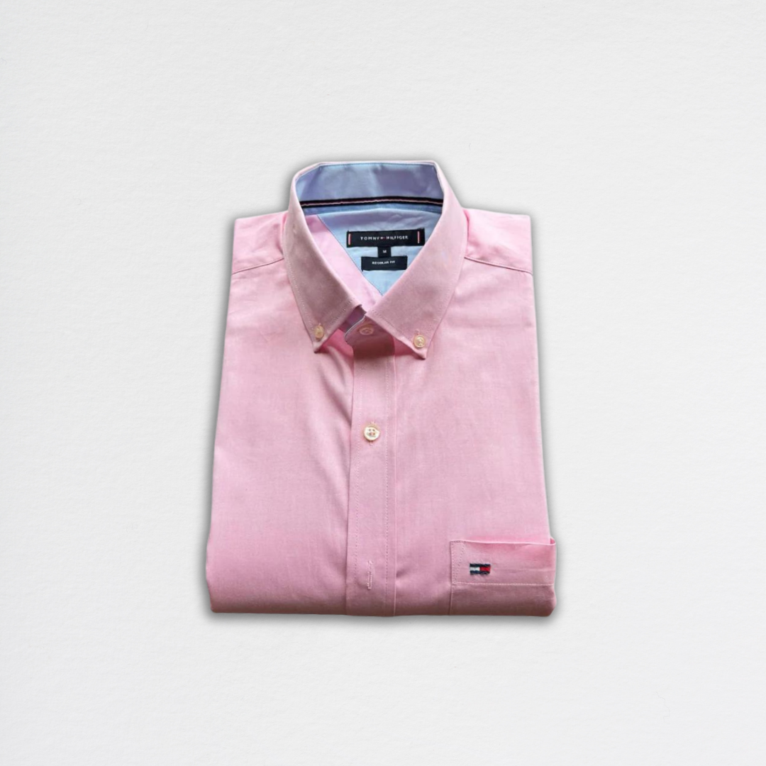 Camisa Tommy Hilfiger Rosa - Store In Perú