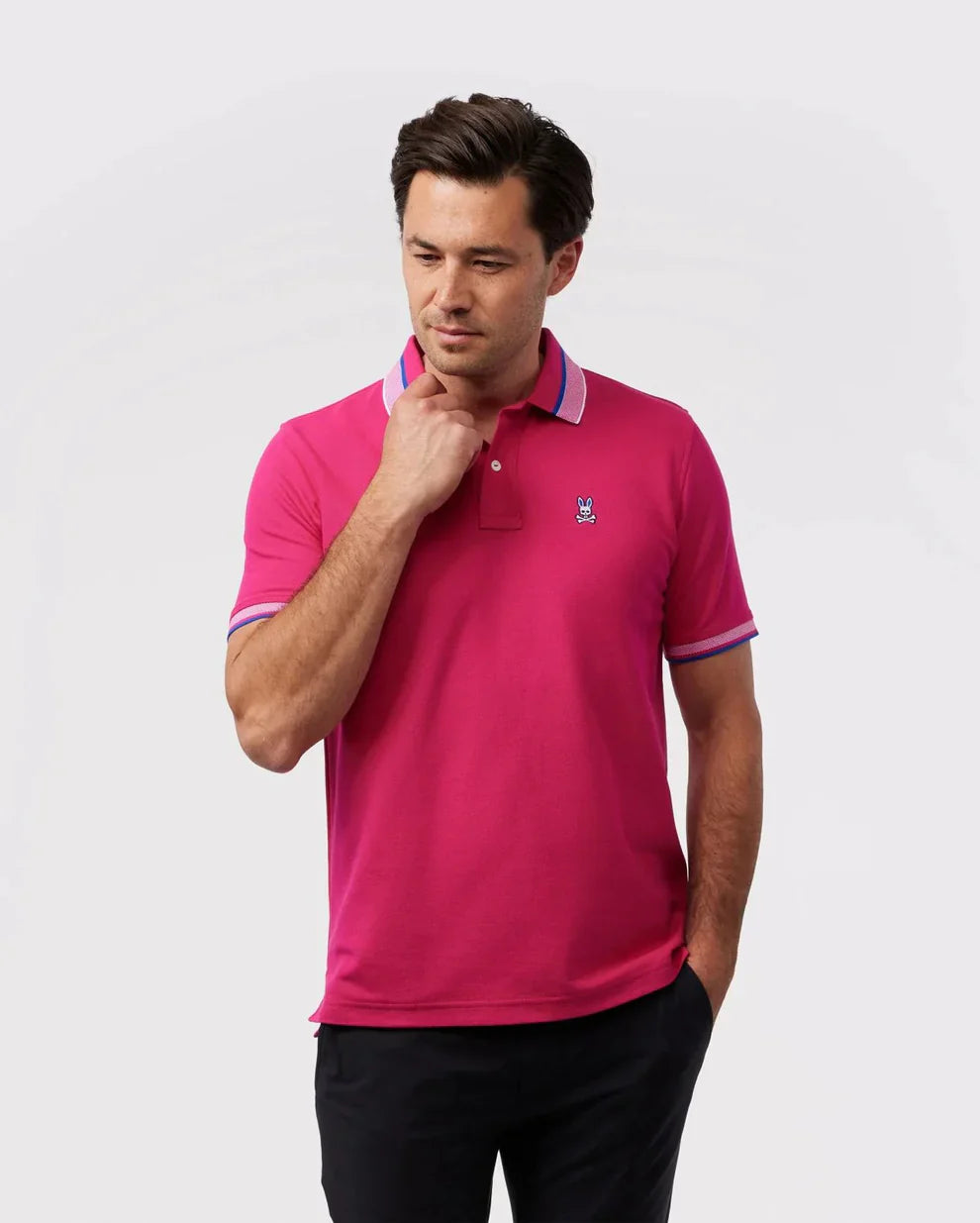 Camisero Psycho Bunny Manteno Fucsia - Store In Perú