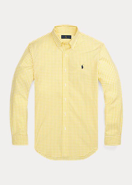 Camisa Ralph Lauren Cuadros Amarillo - Store In Perú