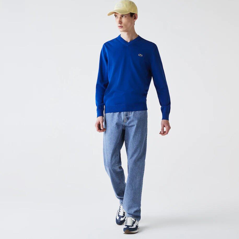 Chompa Lacoste Azulino - Store In Perú