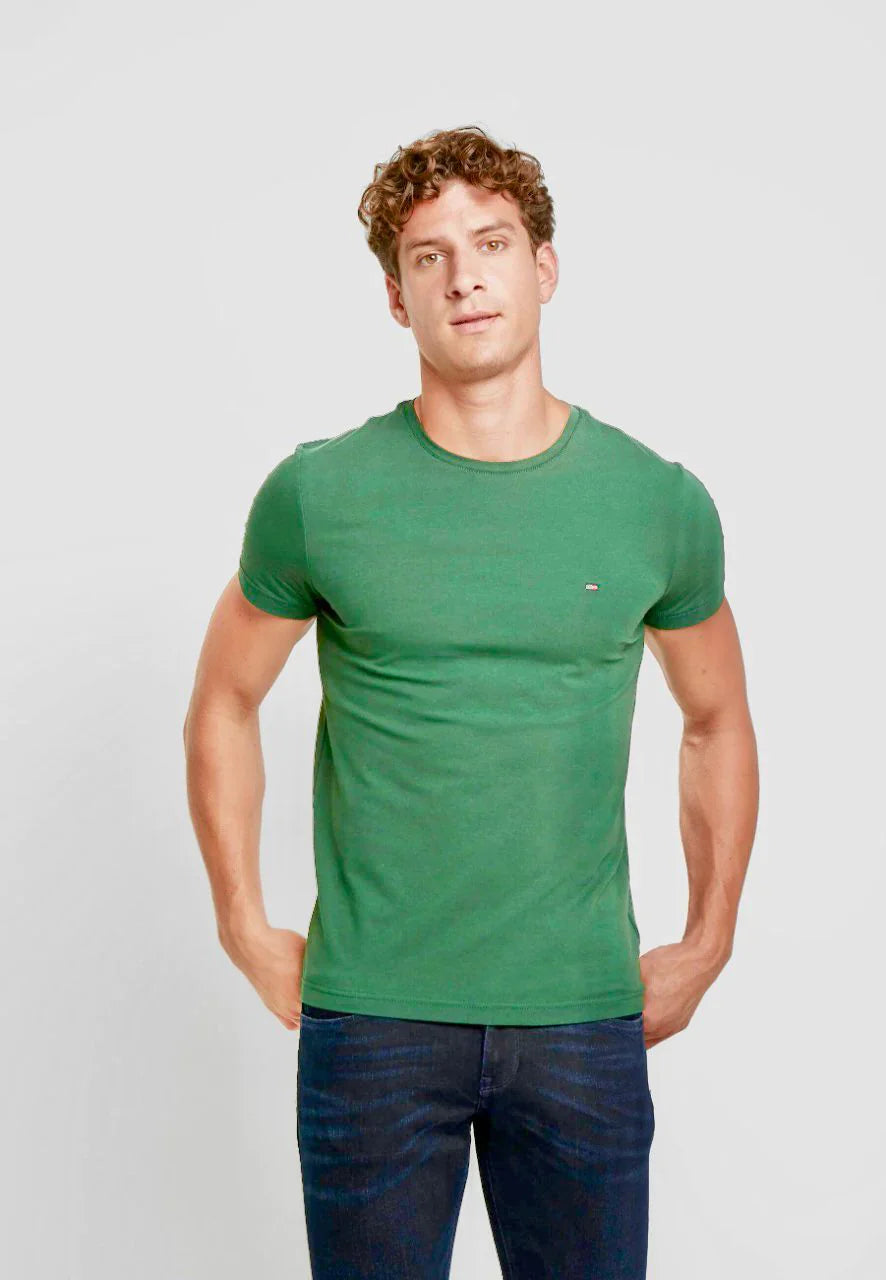 Camiseta Tommy Hilfiger Verde - Store In Perú