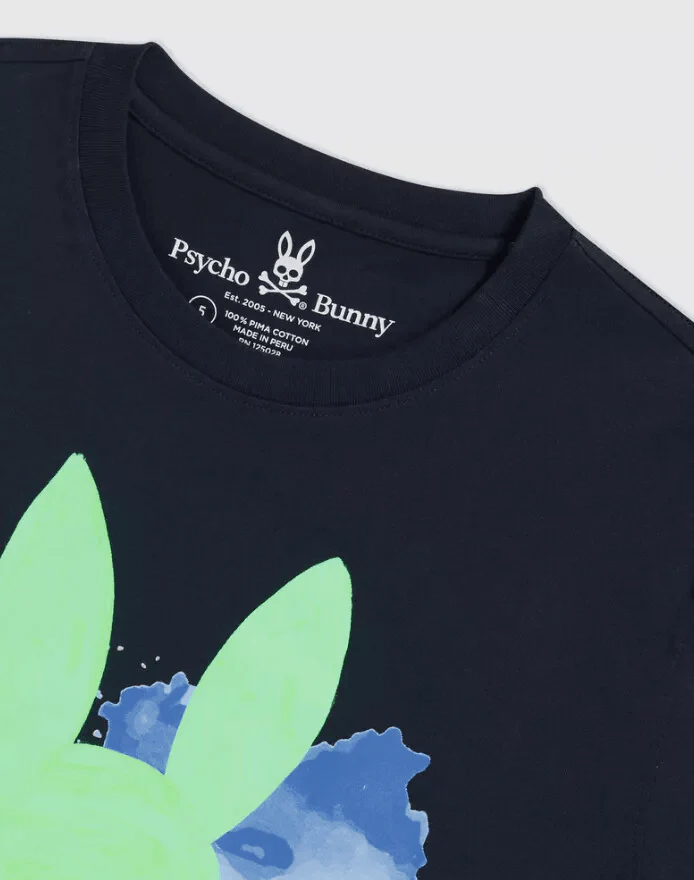 Polo Psycho Bunny - Marina Mallette Manga Larga