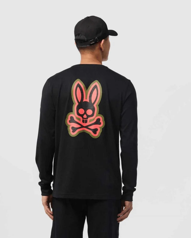 Polo Psycho Bunny - Patchin Chenille Manga Larga
