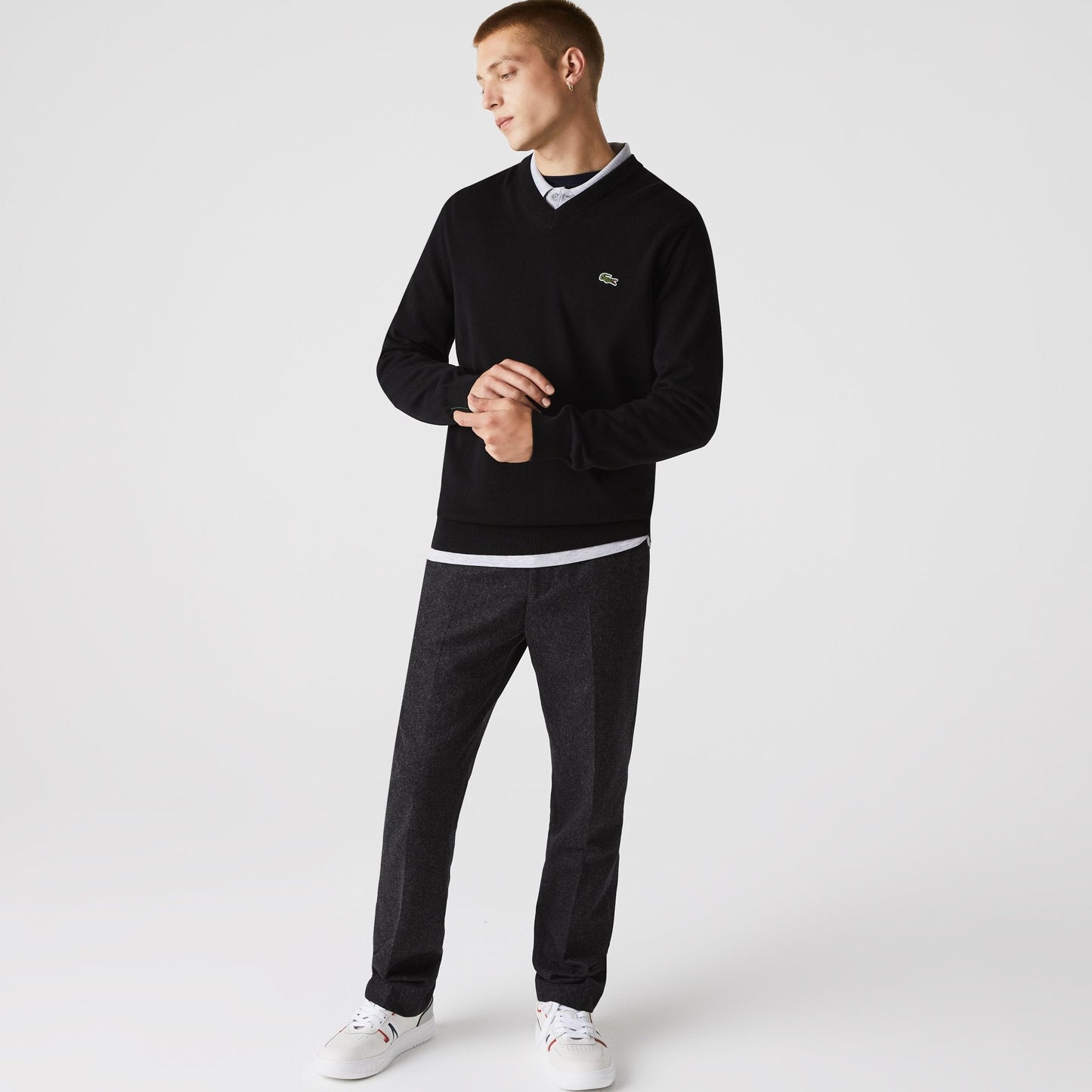 Chompa Lacoste Negro - Store In Perú