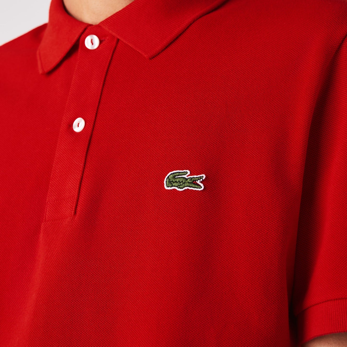Lacoste Camisero Rojo - Store In Perú