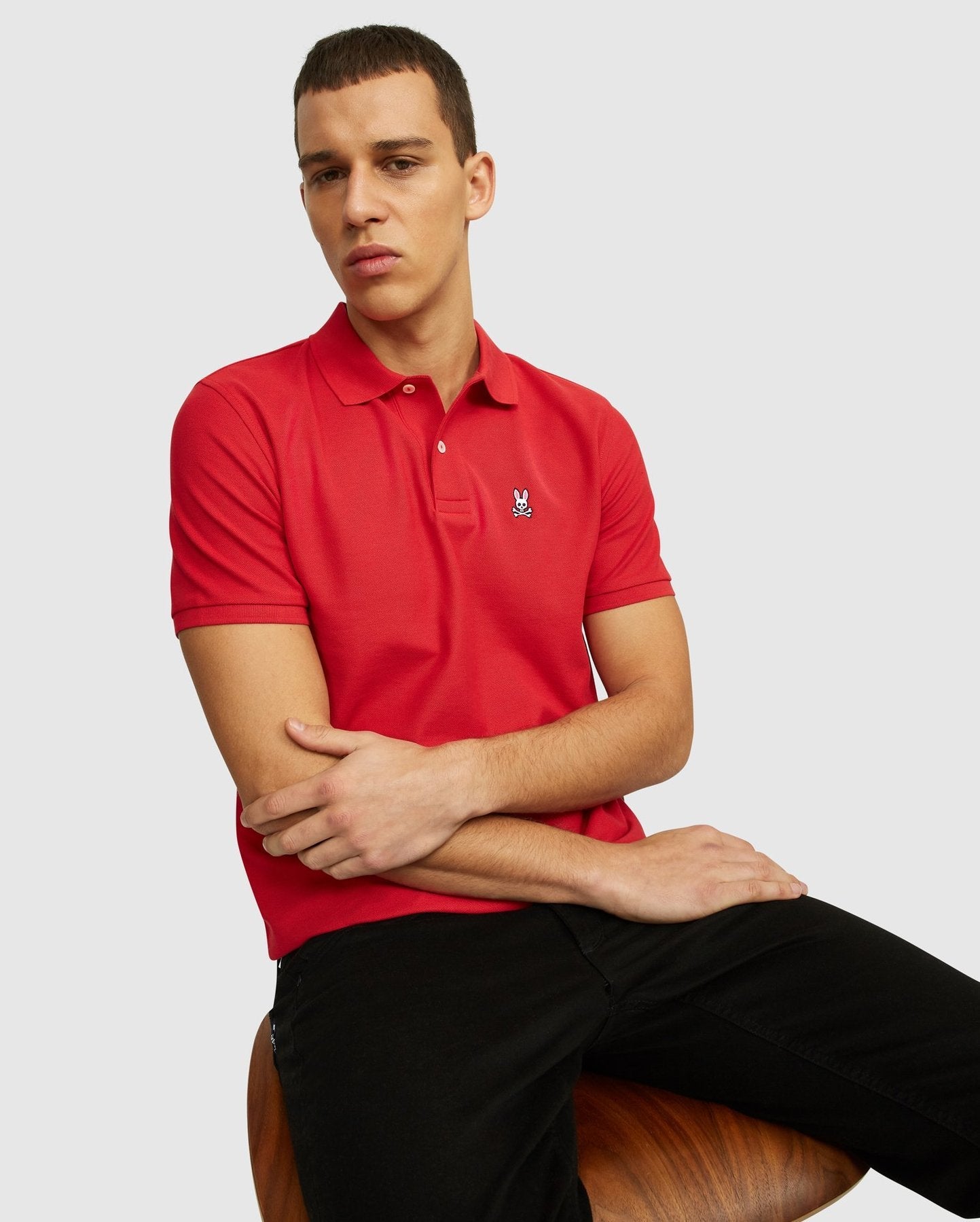 Camisero Psycho Bunny Rojo - Store In Perú