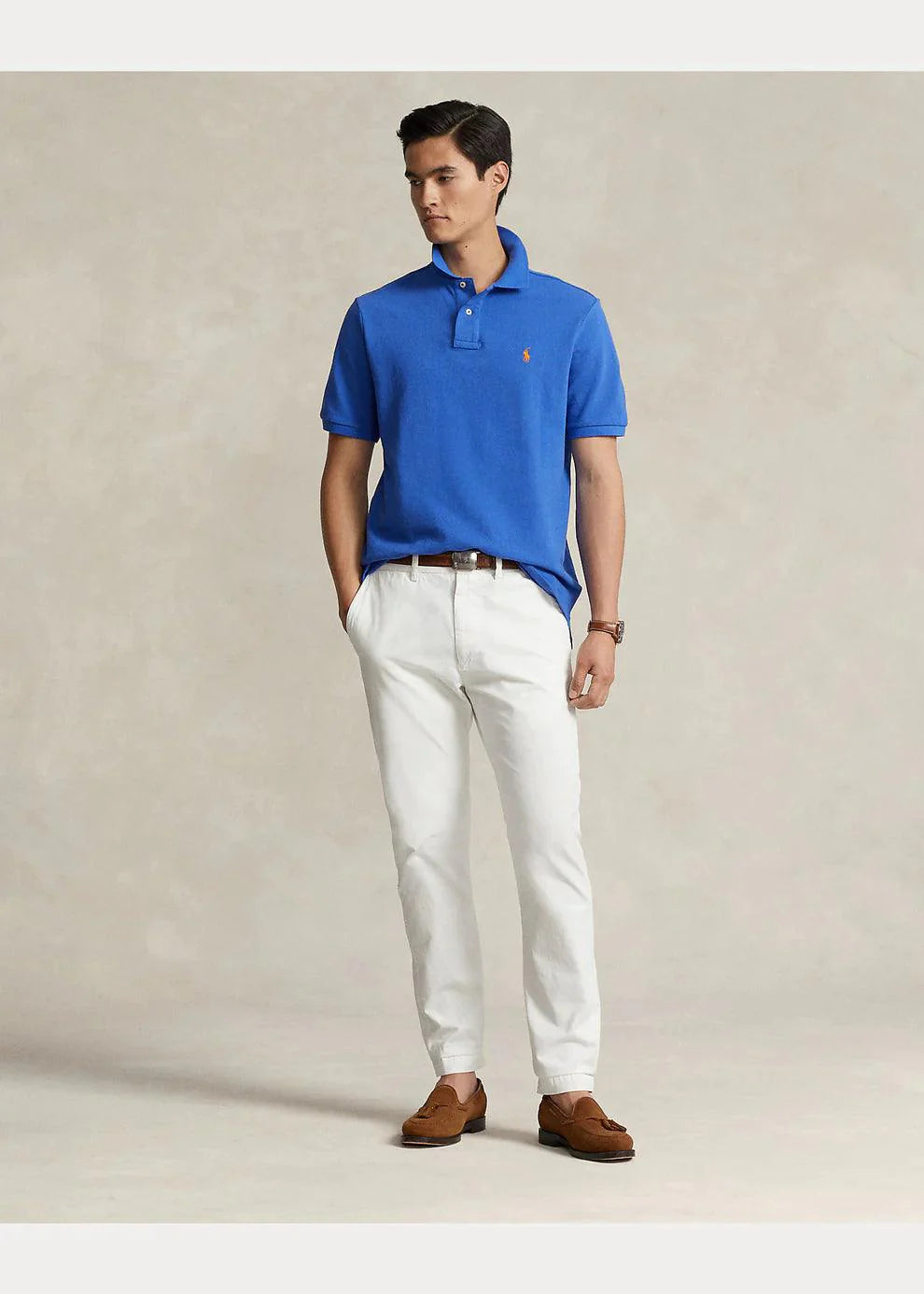 Ralph Lauren Camisero Iris Blue - Store In Perú