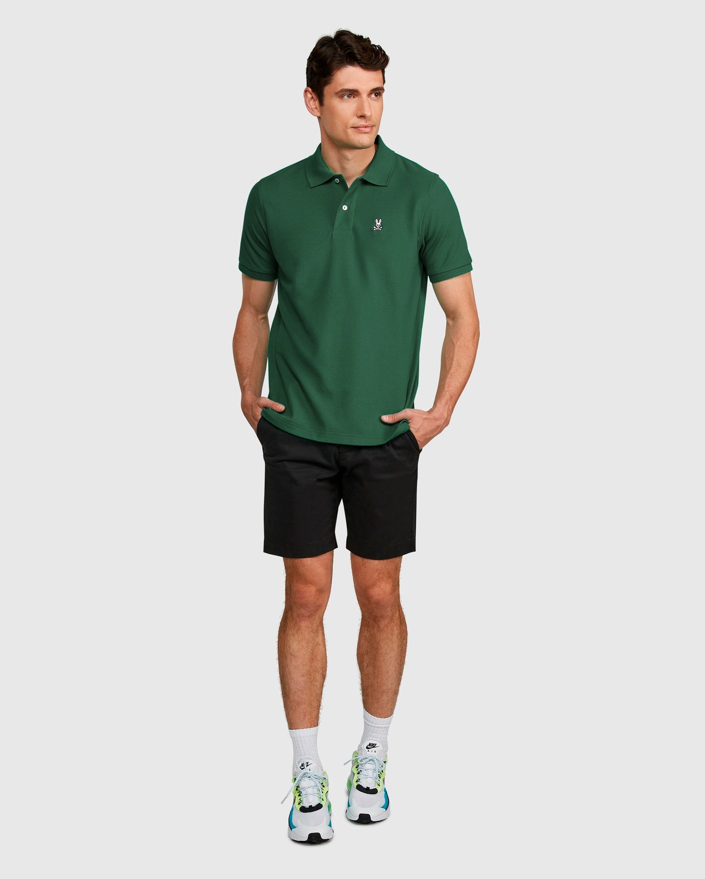 Camisero Psycho Bunny Verde - Store In Perú