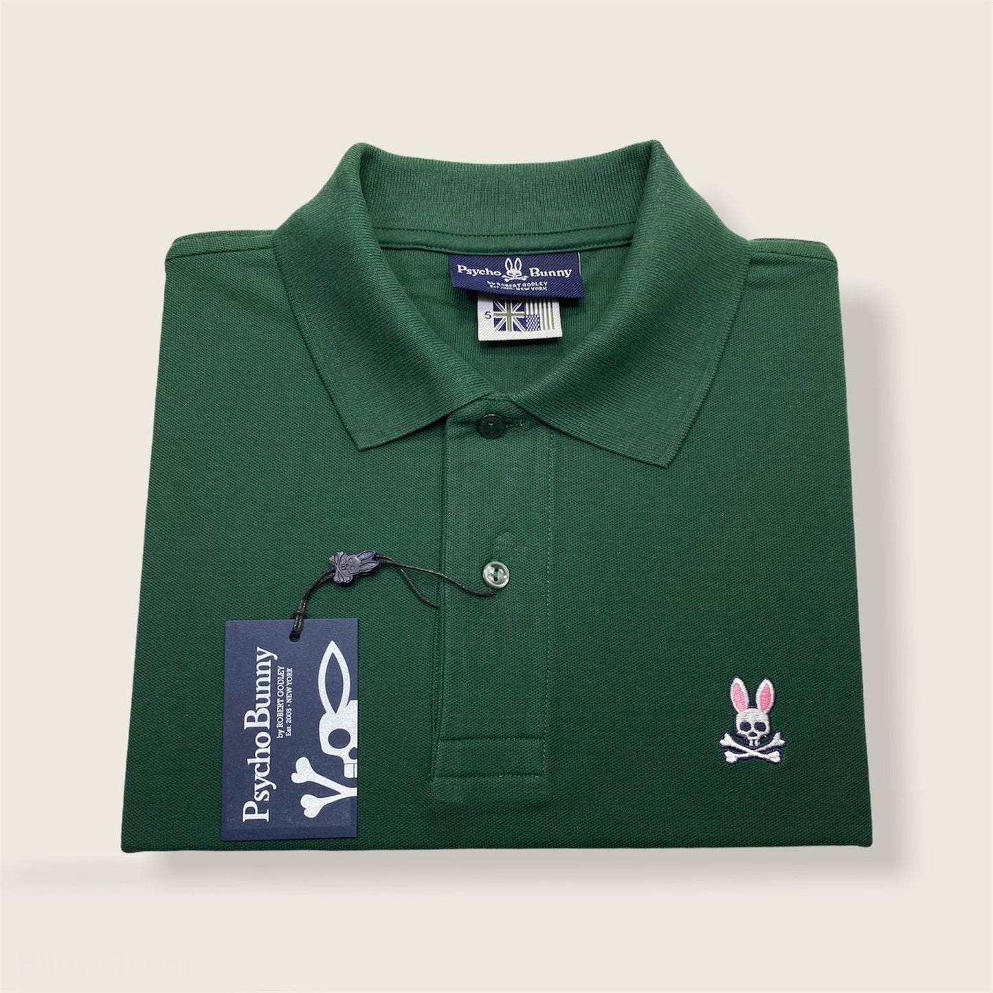 Camisero Psycho Bunny Verde - Store In Perú