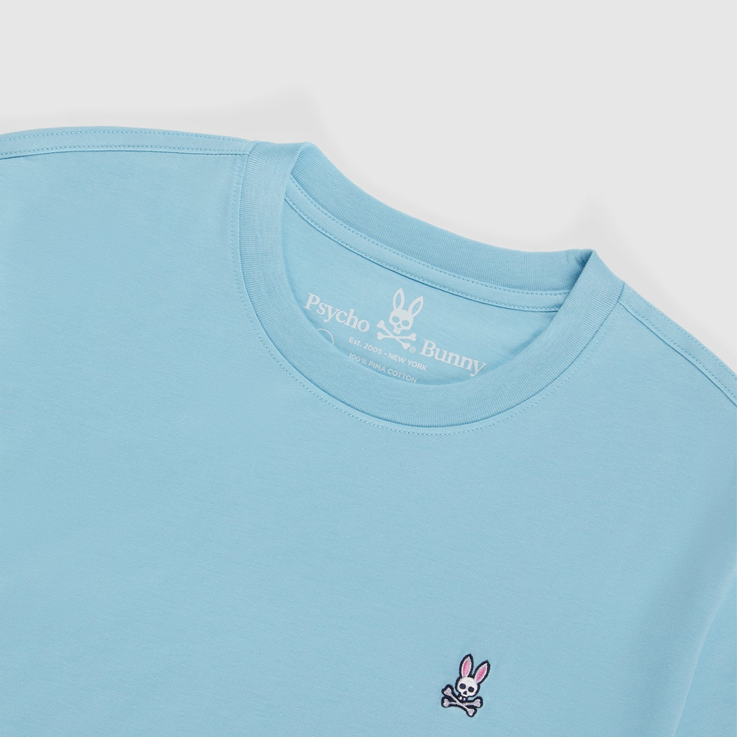Polo Psycho Bunny Azul cielo