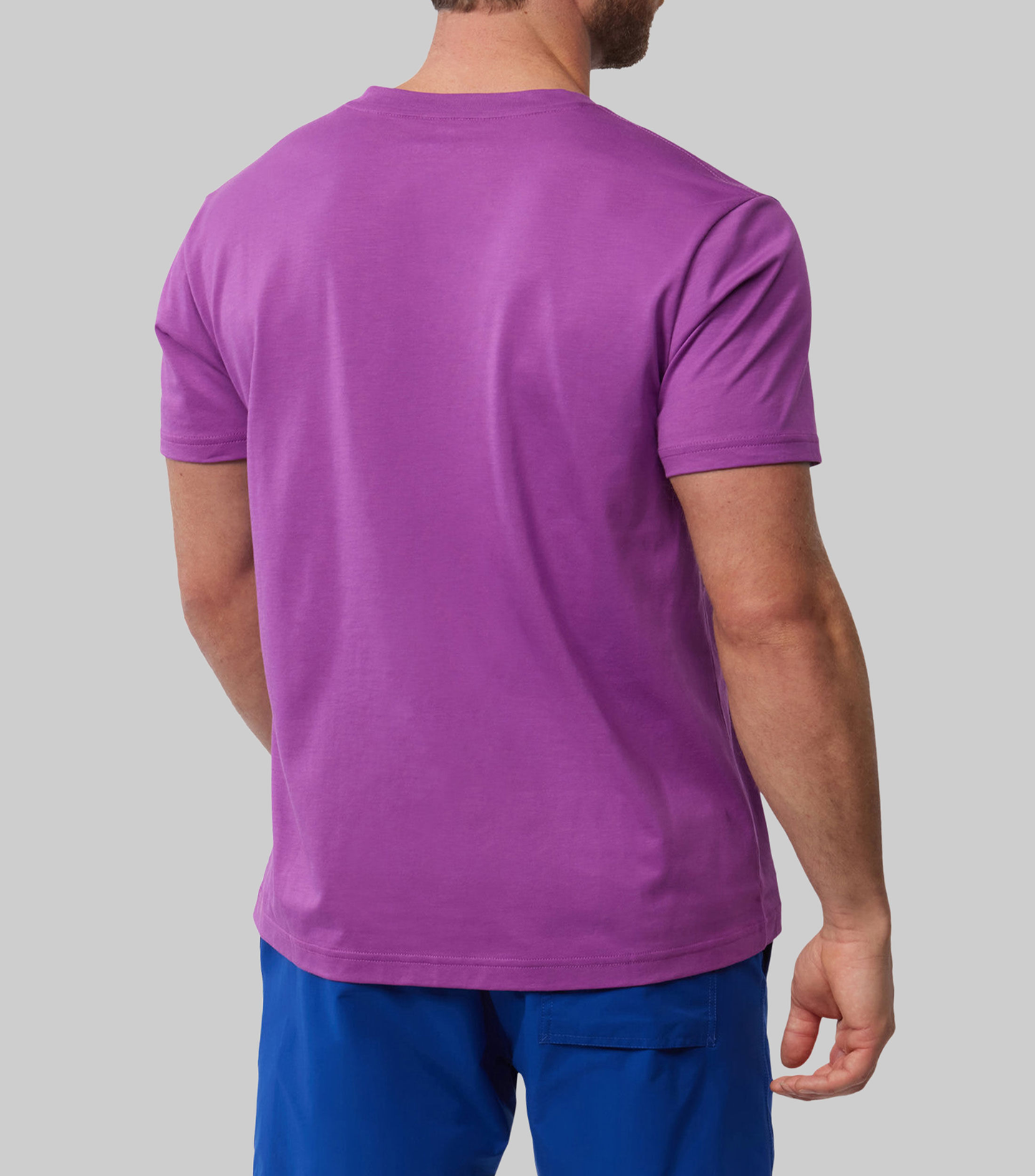 Psycho Bunny Polo Cuello V Morado