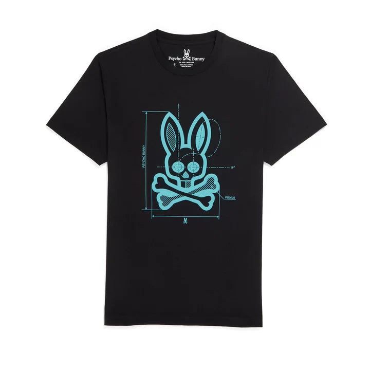 Camiseta Psycho Bunny Depoe Graphic - Brands Store