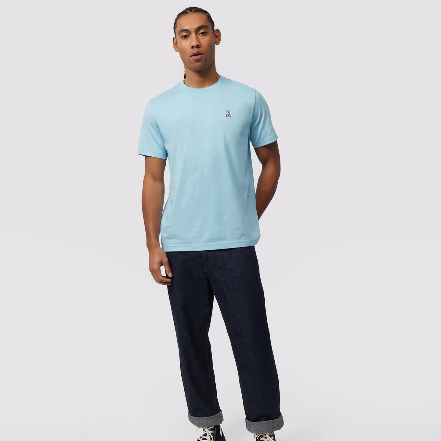 Polo Psycho Bunny Azul cielo
