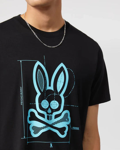 Camiseta Psycho Bunny Depoe Graphic - Brands Store