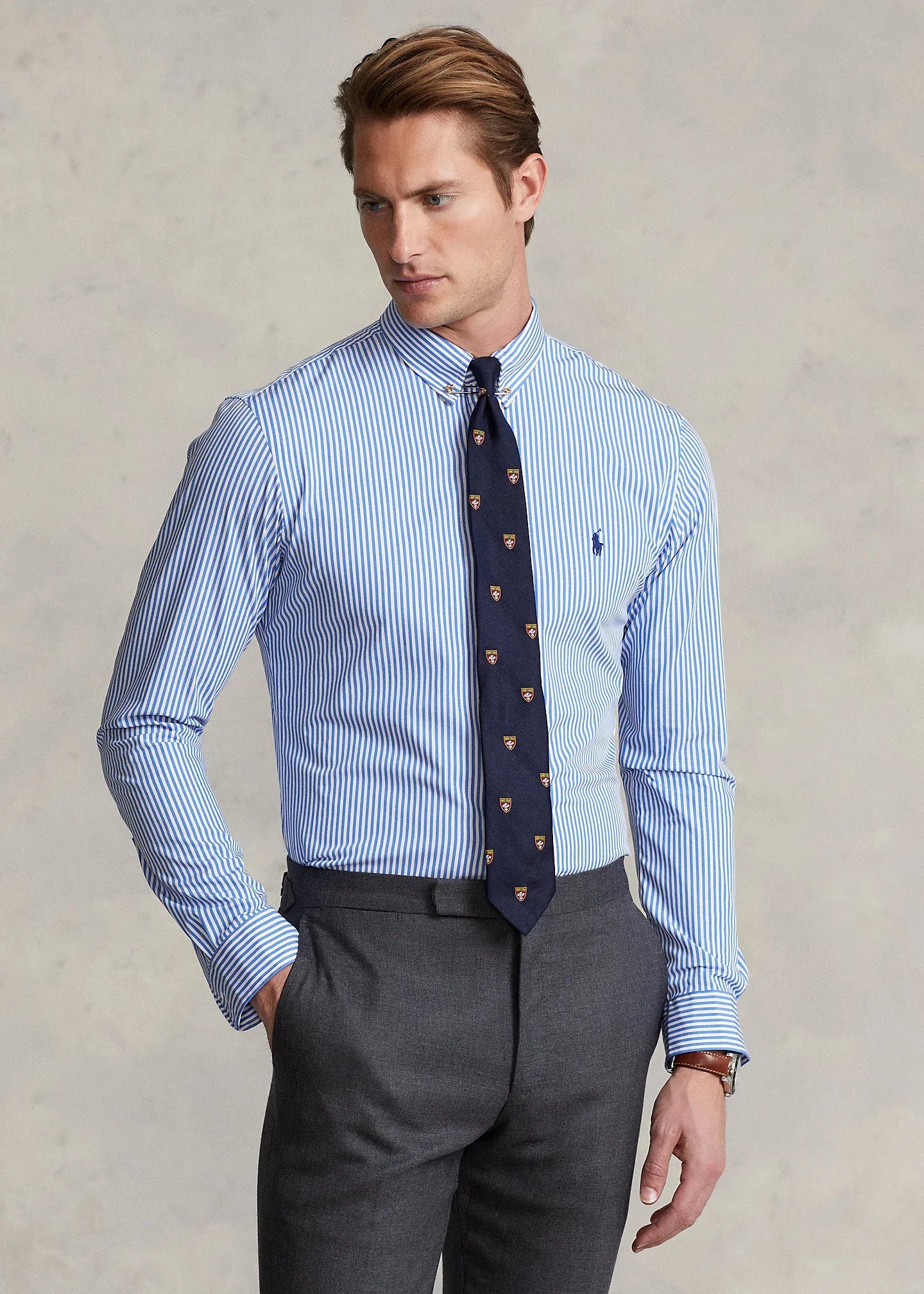 Camisa rayas ralph lauren on sale