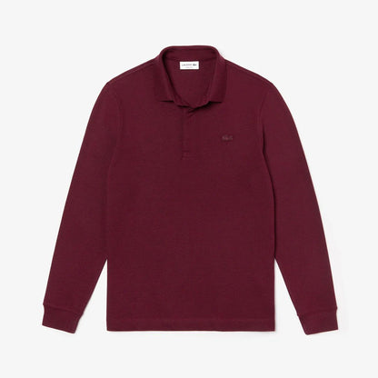Camisero Lacoste Paris Polo Burdeos