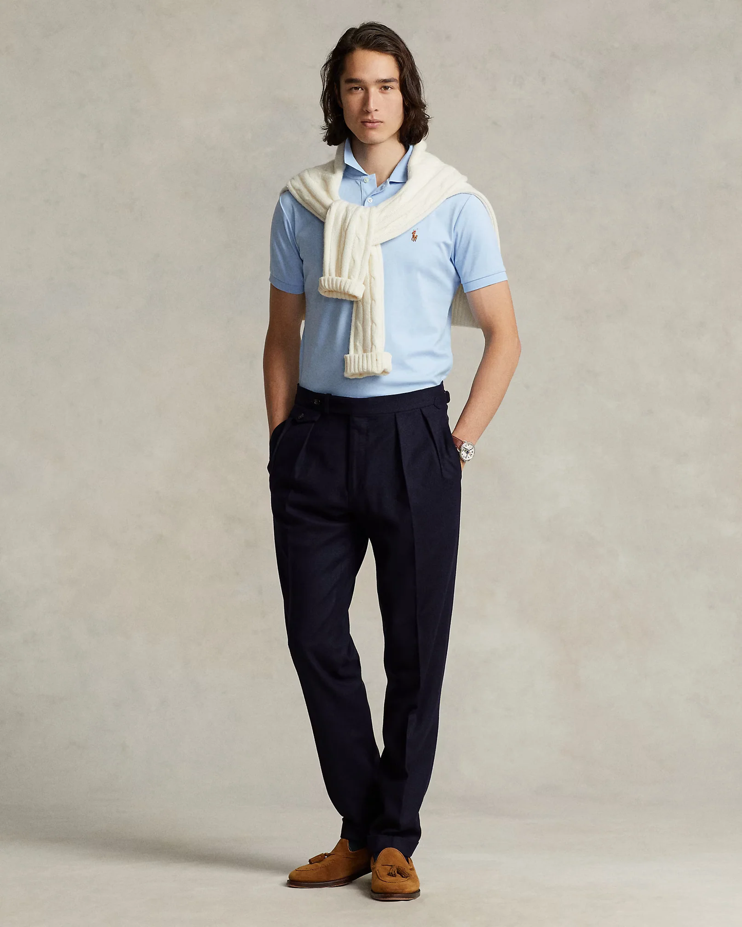 Polo Ralph Lauren Soft Cotton Celeste