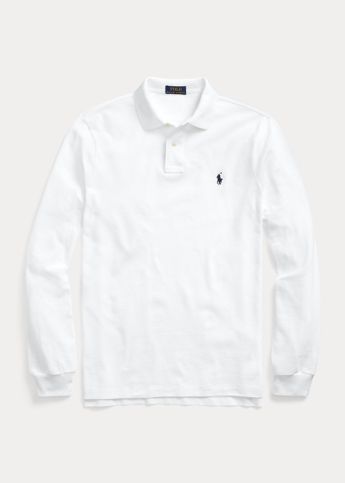 Polo Ralph Lauren Manga Larga Blanco - Store In Perú 