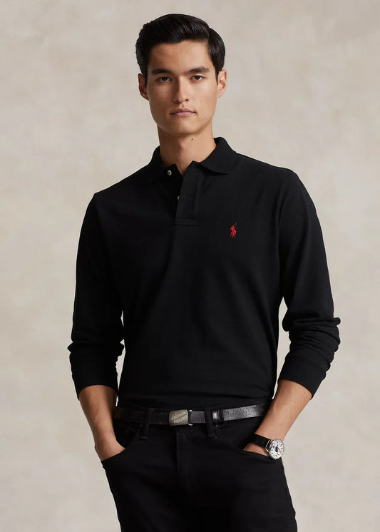 Polo Ralph Lauren Manga Larga Negro - Brands Store