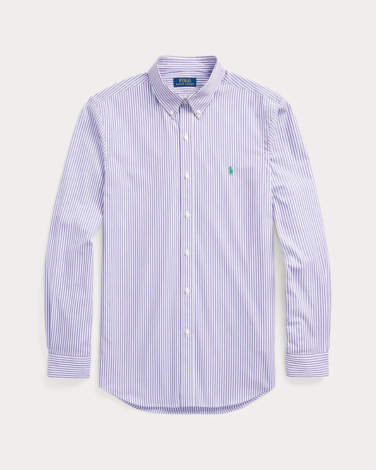 Camisa Polo Ralph Lauren Rayas Lila - Brands Store