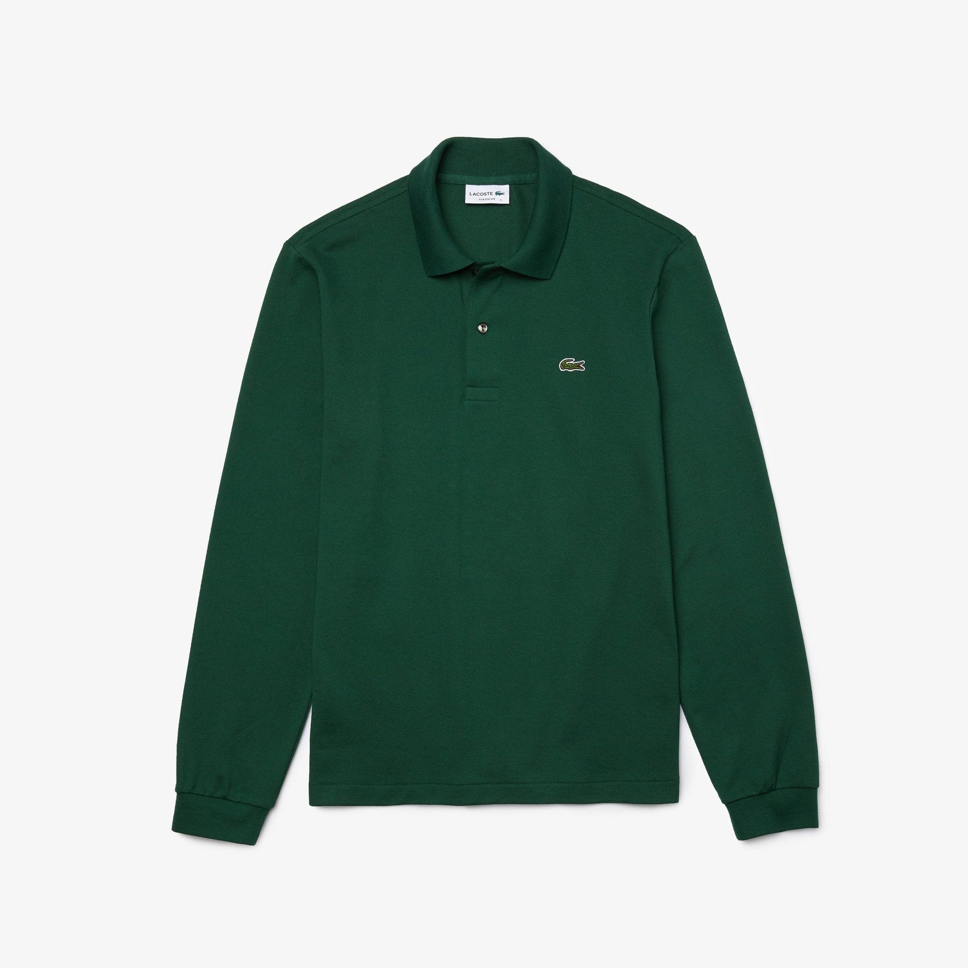Lacoste Camisero Manga Larga Verde